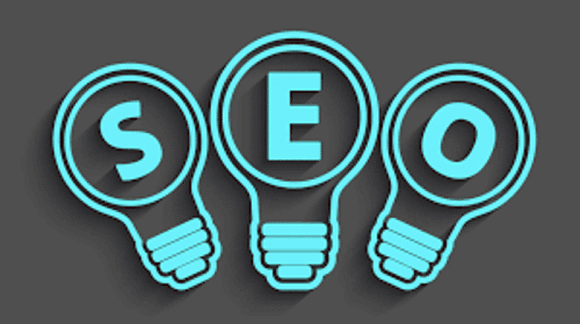 Off page SEO services concept illustrated with three lightbulb icons, each displaying a letter (S, E, O).